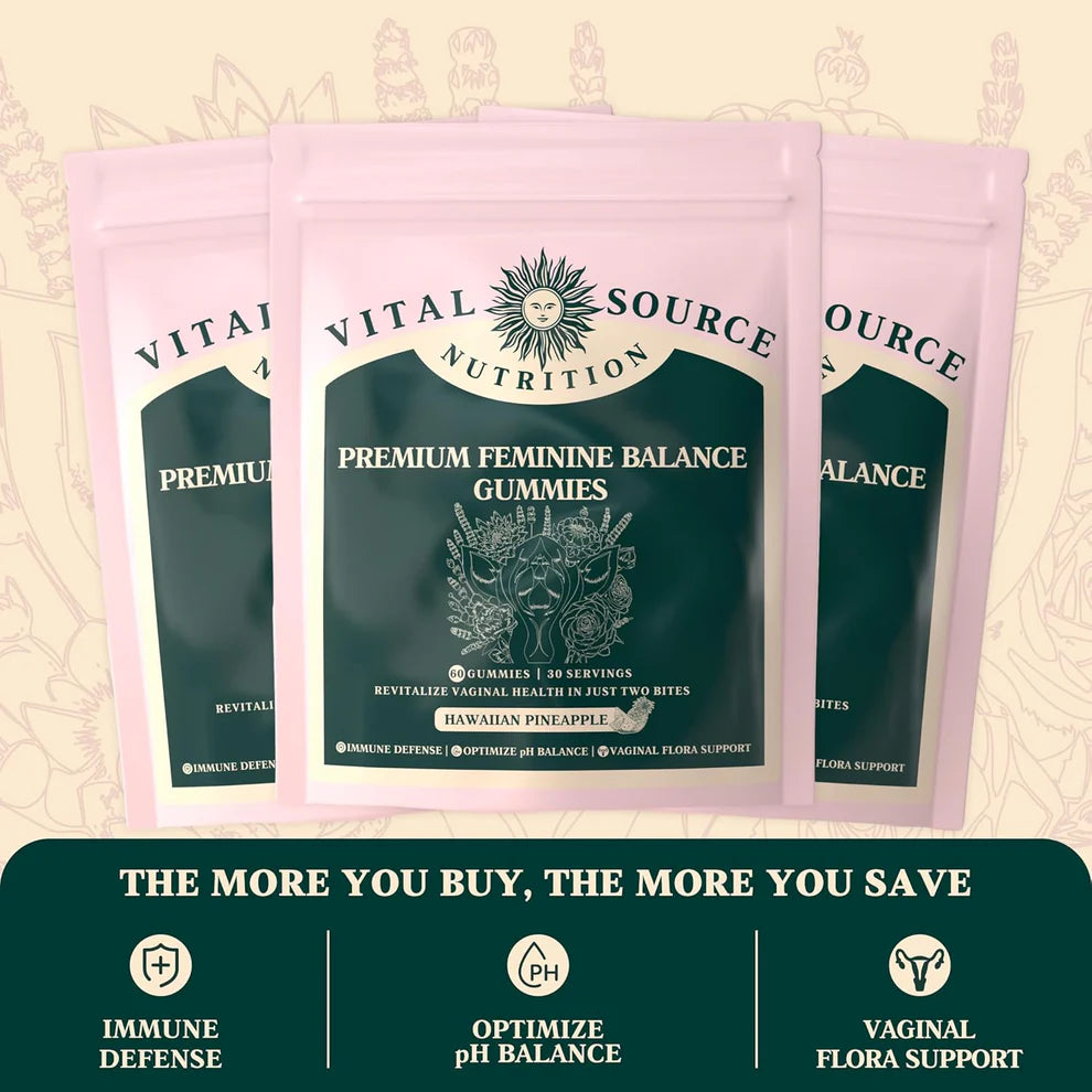 Vital Source Nutrition - Premium Feminine Balance Gummies